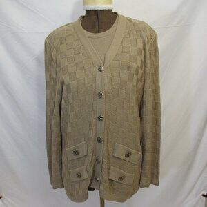 Mita tan sweater set 16P